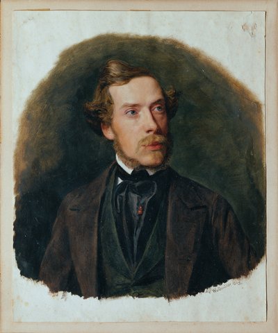 Gustav Barth, Choirmaster da Vienna Male Choral Society de Ferdinand Georg Waldmuller