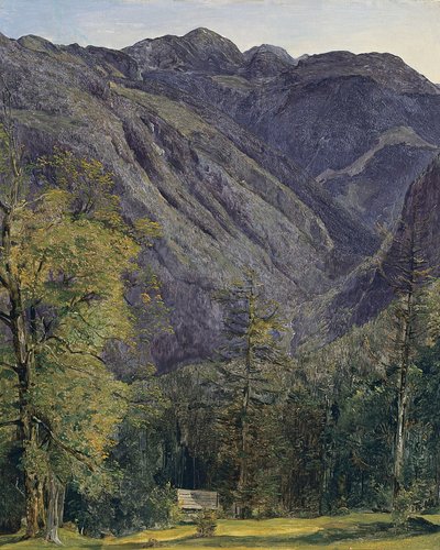 O Schönberg, visto de Hoisenrad, 1833 de Ferdinand Georg Waldmuller