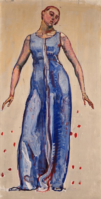 Figura para olhar para o Infinito de Ferdinand Hodler