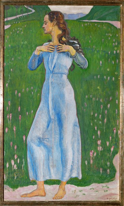 Realização (óleo sobre tela) de Ferdinand Hodler