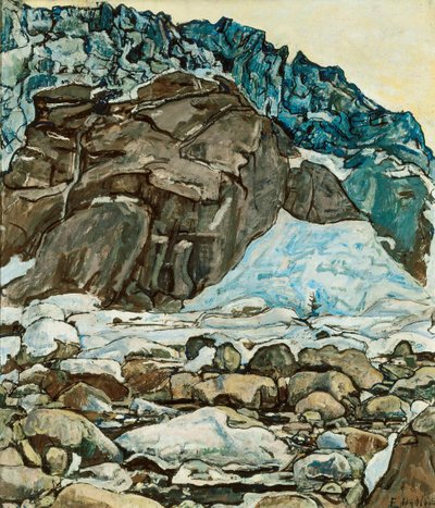 Geleira Grindelwald, 1912. de Ferdinand Hodler