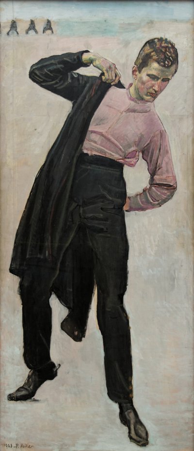 Estudante em Jena de Ferdinand Hodler