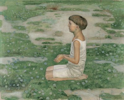 A Adoração II, 1894. de Ferdinand Hodler
