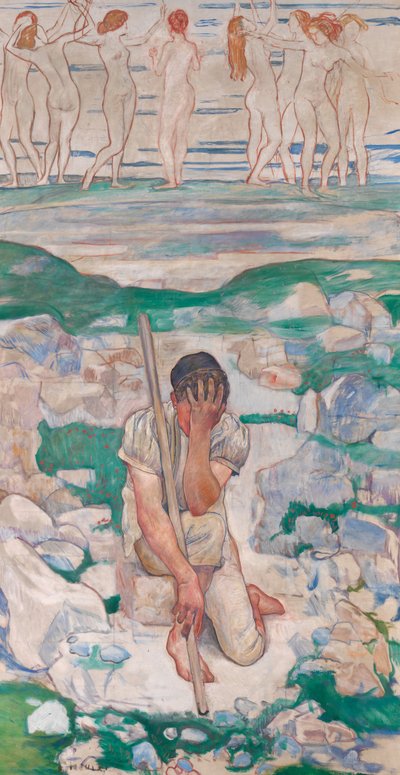 O sonho do pastor O sonho do pastor, 1896. de Ferdinand Hodler