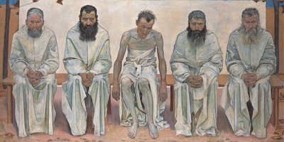 Os cansados da vida de Ferdinand Hodler