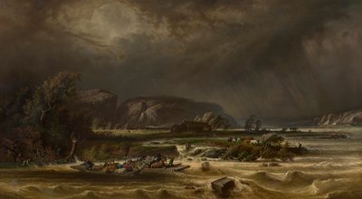O Meuse em Poilvache de Ferdinand Joseph Bernard Marinus