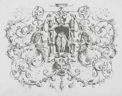 Ornamento de Charles Klimsch (gravura) de Ferdinand Karl Klimsch