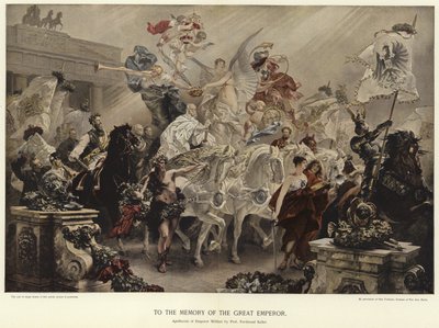 Para a memória do grande imperador de Ferdinand Keller