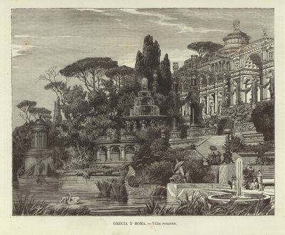 Grécia e Roma - villa romana de Ferdinand Knab