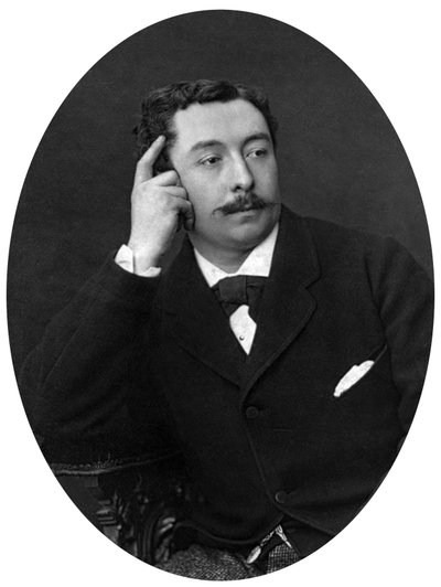 Charles Masset, ator francês, foto de Mulnier de Ferdinand Mulnier
