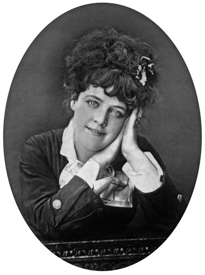 Jeanne Samary, atriz e modelo francesa de Ferdinand Mulnier