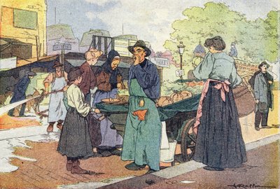 O comerciante de quatro estações, em Imagier de l