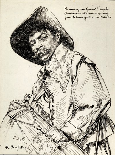 O baterista de Ferdinand Roybet