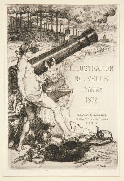 Folha de rosto de Illustration Nouvelle de Ferdinand Roybet