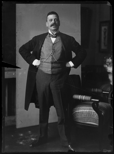 Fotografia de Charles Wittgenstein (1847-1913) de Ferdinand Schmutzer