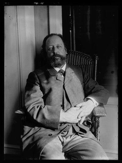 Fotografia de Paul Heyse (1830-1914) de Ferdinand Schmutzer