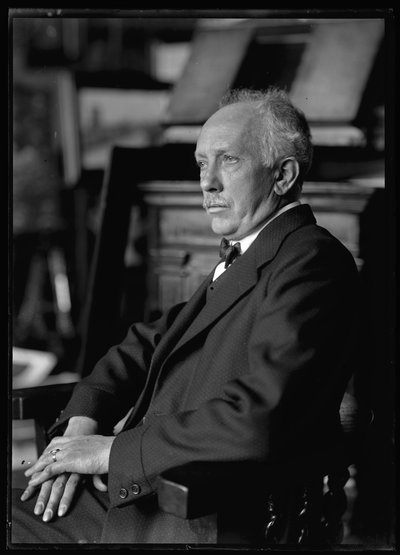 Fotografia de Richard Strauss (1864-1949) de Ferdinand Schmutzer
