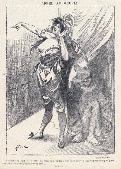 Apelo ao Povo (litho) de Ferdinand Sigismund Bac
