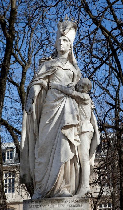 Estátua de Margarida de Anjou (mármore) de Ferdinand Taulet