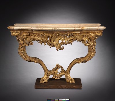 Tabela do console, c.1765 de Ferdinand Tietz