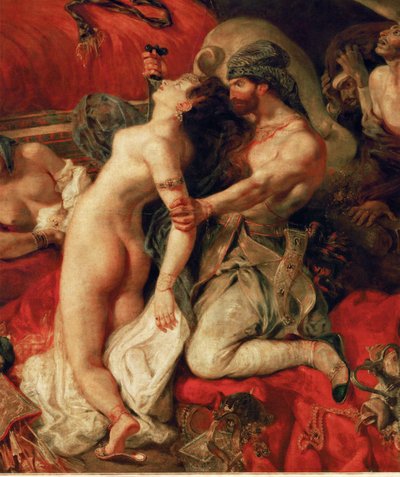 Morte de Sardanapal ... de Ferdinand Victor Eugene Delacroix