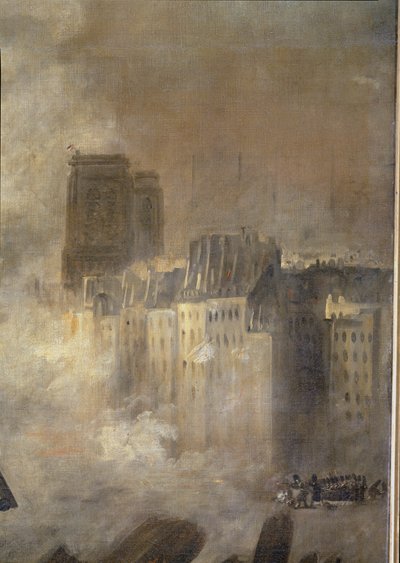 28 de julho de 1830; A liberdade guia os povos ... de Ferdinand Victor Eugene Delacroix