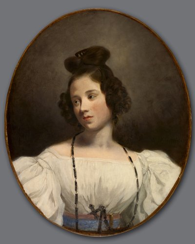 Alexandrine-Julie de la Boutraye, c.1832-1834 de Ferdinand Victor Eugene Delacroix