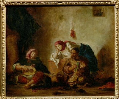 Musiciens juifs de Mogador - Músicos judeus de Mogador ... de Ferdinand Victor Eugene Delacroix