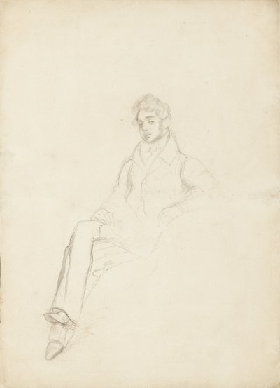 Retrato do conde Anatole Nikolaievich Demidov, 1º príncipe de San Donato 1812-1870, 1864 de Ferdinand Victor Eugene Delacroix