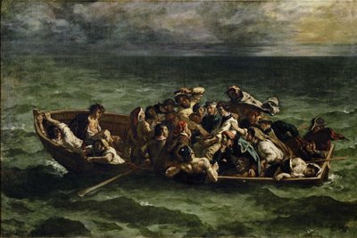 O naufrágio de Don Juan de Ferdinand Victor Eugene Delacroix