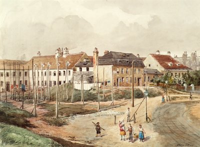 Estaleiro de construção suburbano de Ferdinand Weckbrodt