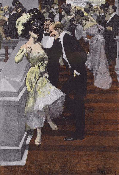 Bal Pare (cor litho) de Ferdinand von Reznicek