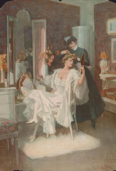 No banheiro de Ferdinand von Reznicek