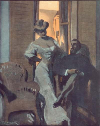 Luar. - Por que meu marido nunca está lá quando estou de bom humor! de Ferdinand von Reznicek