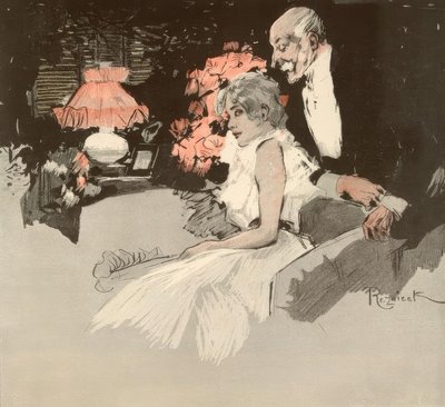Vacina contra varíola. - Miss Lilly, você tem um amor adorável de Ferdinand von Reznicek