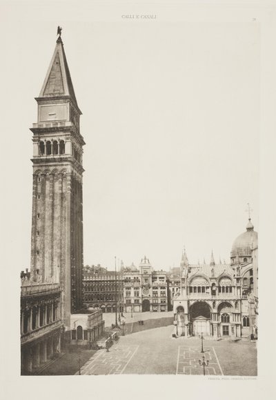 Campanha da Basílica de São Marcos de Ferdinando Ongania