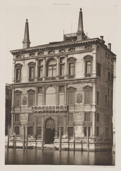 Palácio da Concina de Ferdinando Ongania