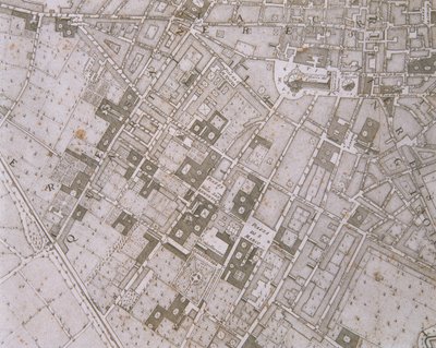 Mapa de Florença, 1731 de Ferdinando Ruggeri
