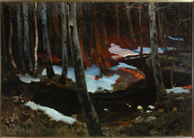 Ruczaj da floresta de Ferdynand Ruszczyc