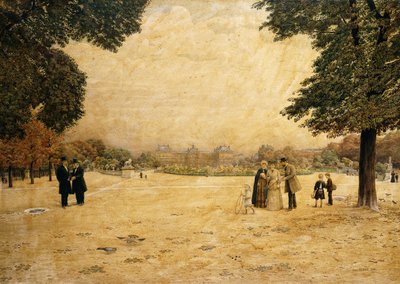 Jardin des Plantes, Paris, 1904 de Fernand Auguste Besnier