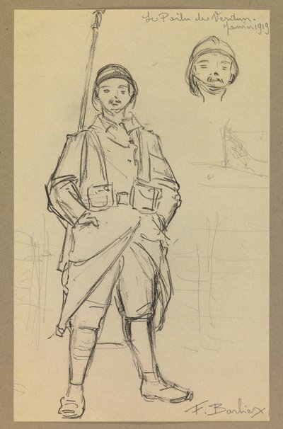 O poilu de Verdun de Fernand Barbier