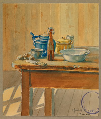 Preparar uma boa refeição, Gustrow de Fernand Barbier