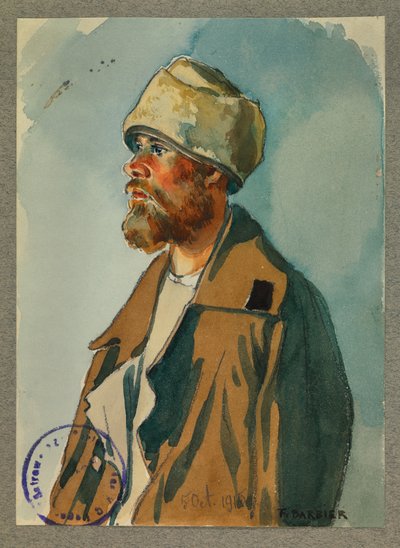 Prisioneiro russo, Gustrow de Fernand Barbier