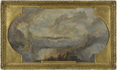 Esboço para a Galeria Norte do Petit Palais: A Revolução Francesa (Teto) de Fernand Cormon