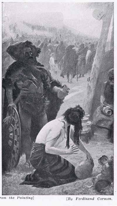 A cerâmica, ilustração da "História das Nações de Hutchinson", c.1910 de Fernand Cormon