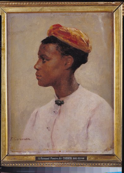 Jovem mulher negra de Fernand Cormon