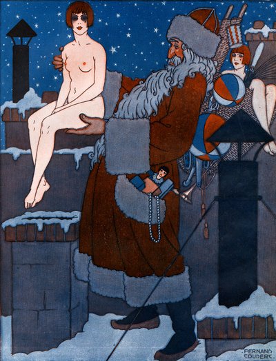Brinquedos para todos - ilustração de la Vie Parisienne de Fernand Couderc