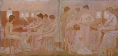 Os dançarinos de Fernand Emmanuel Pelez