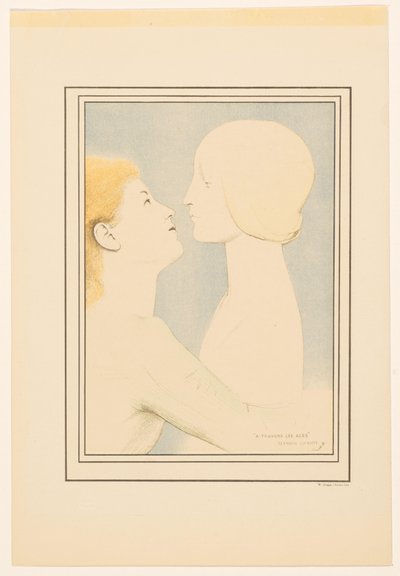 Através das eras de Fernand Khnopff