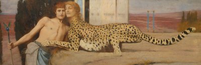 carícias de Fernand Khnopff